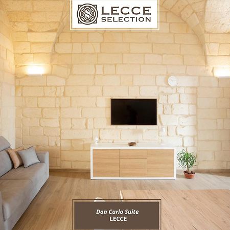 Don Carlo Suite Relais Free Parking - Lecce Selection Экстерьер фото